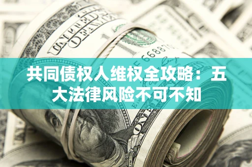 武汉共同债权人维权全攻略：五大法律风险不可不知