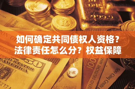 武汉如何确定共同债权人资格？法律责任怎么分？权益保障技巧揭秘！