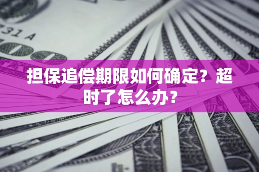 武汉担保追偿期限如何确定？超时了怎么办？