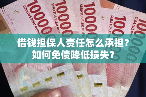 武汉借钱担保人责任怎么承担？如何免债降低损失？