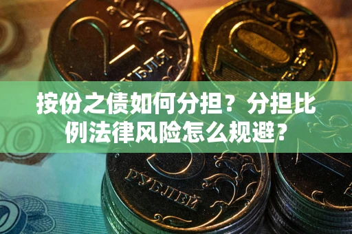 武汉按份之债如何分担？分担比例法律风险怎么规避？