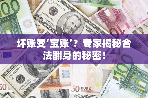 武汉坏账变‘宝账’？专家揭秘合法翻身的秘密！