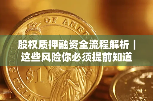 武汉股权质押融资全流程解析｜这些风险你必须提前知道