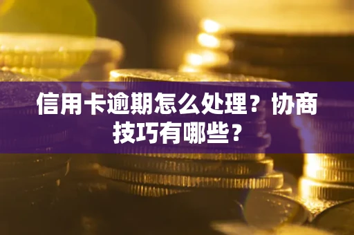 武汉信用卡逾期怎么处理？协商技巧有哪些？