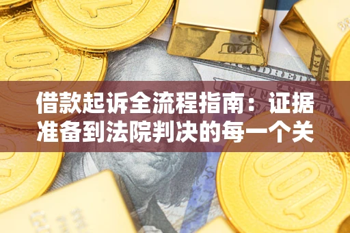 武汉借款起诉全流程指南：证据准备到法院判决的每一个关键步骤