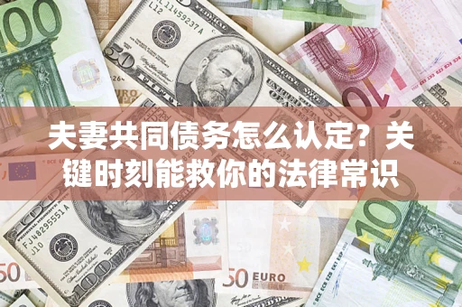 武汉夫妻共同债务怎么认定？关键时刻能救你的法律常识