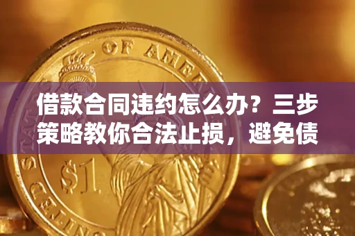武汉借款合同违约怎么办？三步策略教你合法止损，避免债务危机升级