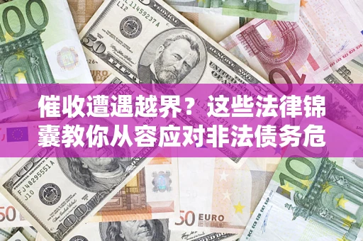 武汉催收遭遇越界？这些法律锦囊教你从容应对非法债务危机