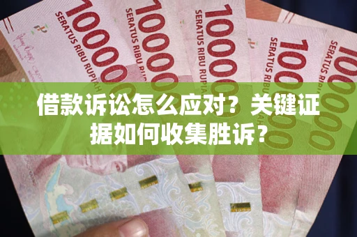 武汉借款诉讼怎么应对？关键证据如何收集胜诉？