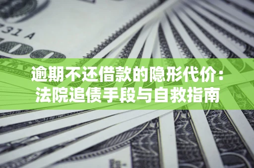 武汉逾期不还借款的隐形代价：法院追债手段与自救指南